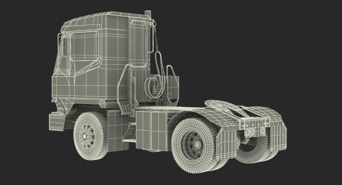 3D model Electric Terminal Truck Kalmar Ottawa T2