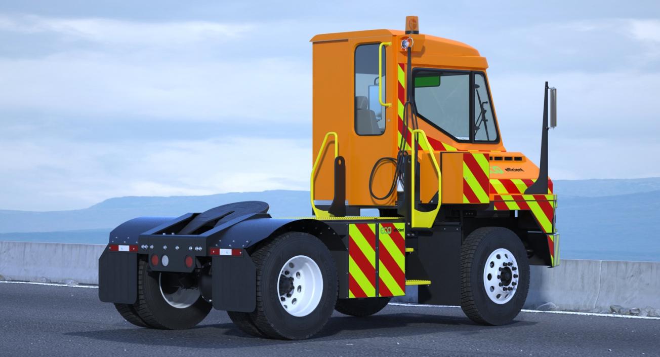 3D model Electric Terminal Truck Kalmar Ottawa T2