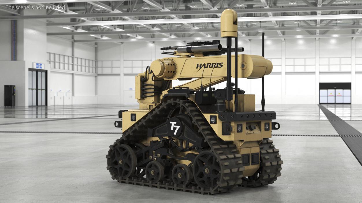 Shabby Multifunctional Robotic System Harris T7 3D