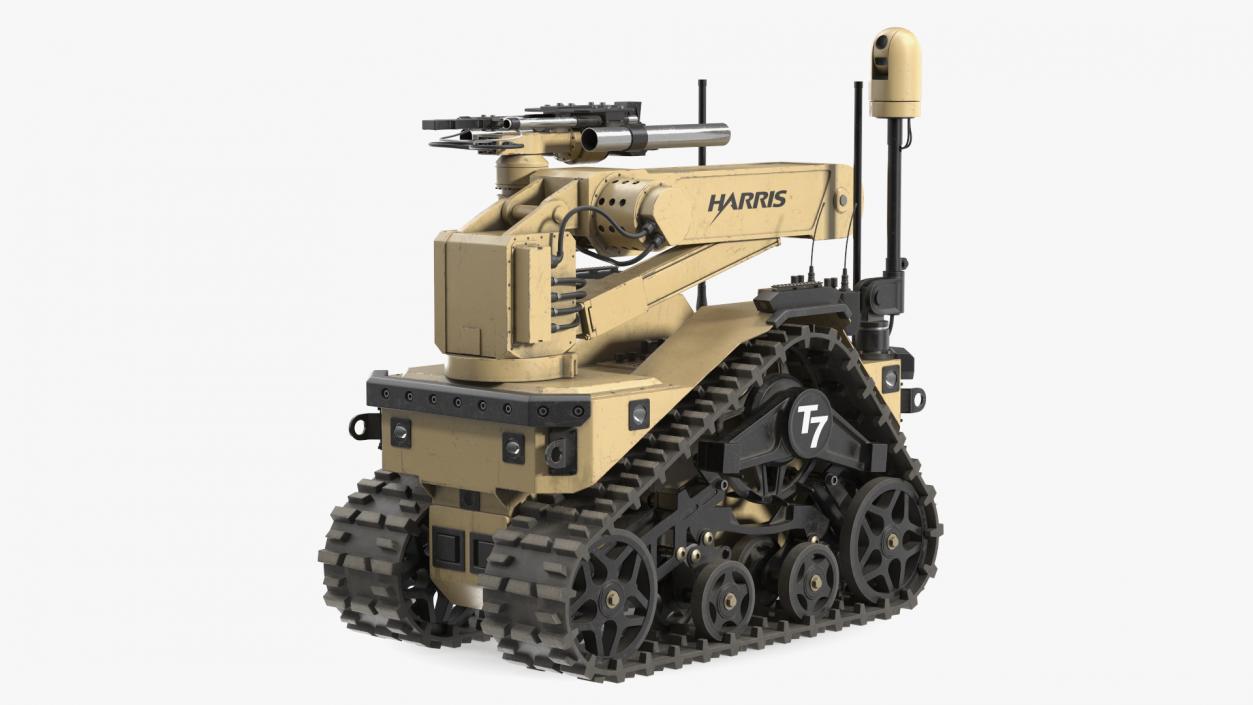 Shabby Multifunctional Robotic System Harris T7 3D