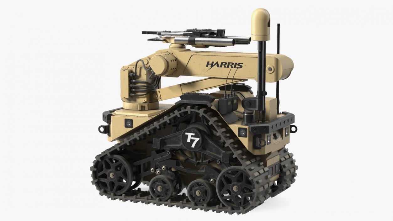 Shabby Multifunctional Robotic System Harris T7 3D