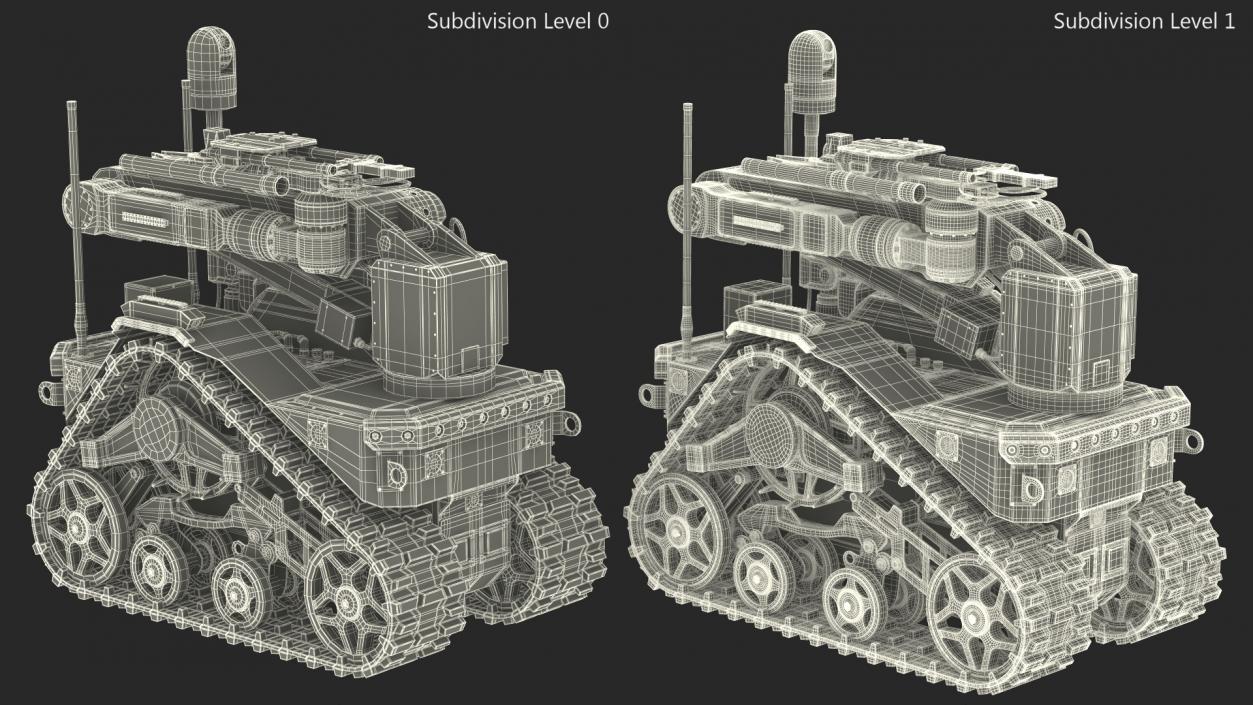 Shabby Multifunctional Robotic System Harris T7 3D