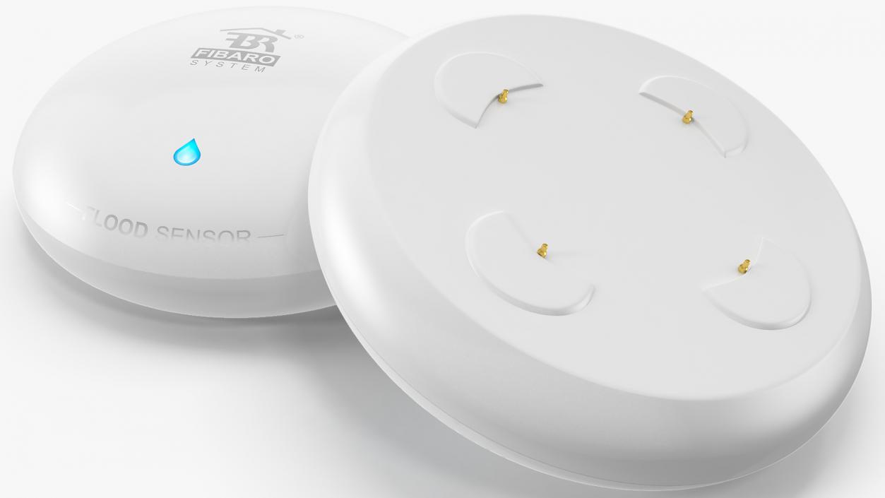 Fibaro Flood Sensor 3D model