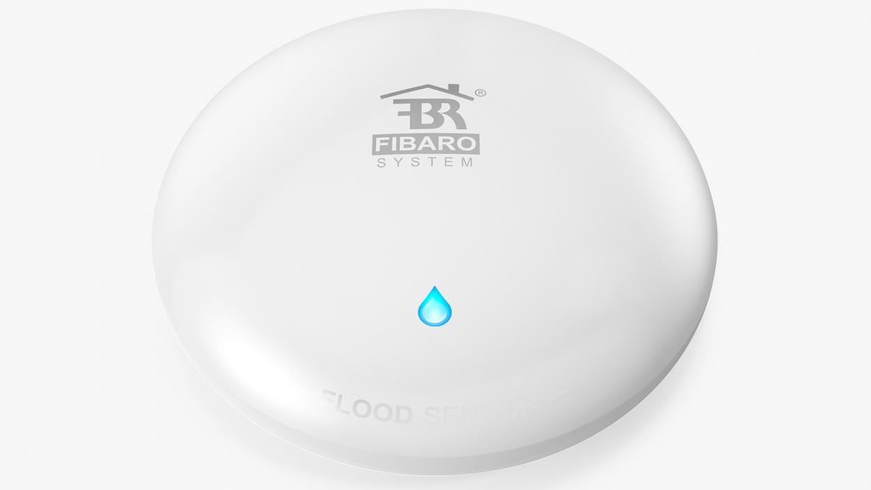 Fibaro Flood Sensor 3D model