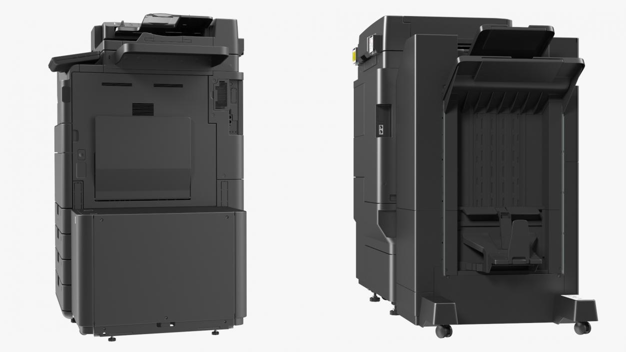 Laser MFP Black Full Set 3D model