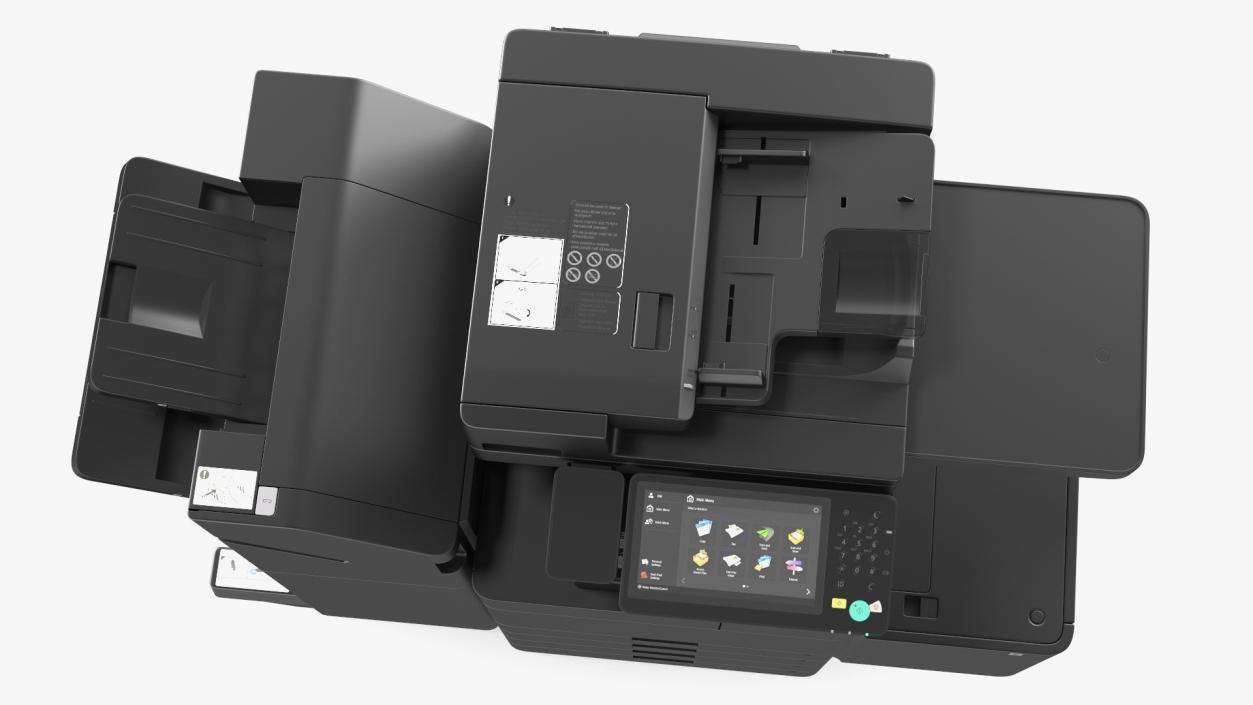 Laser MFP Black Full Set 3D model