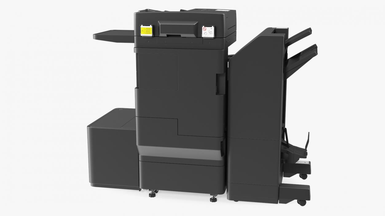 Laser MFP Black Full Set 3D model