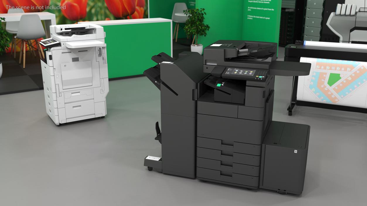 Laser MFP Black Full Set 3D model