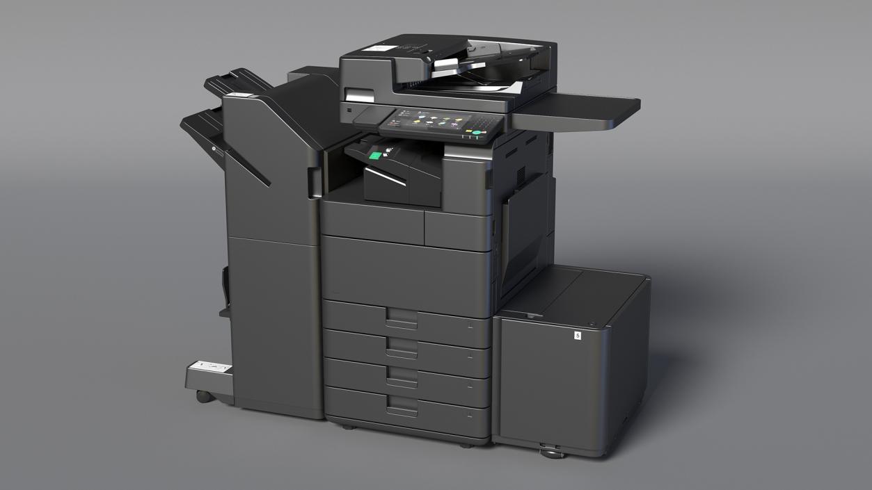 Laser MFP Black Full Set 3D model