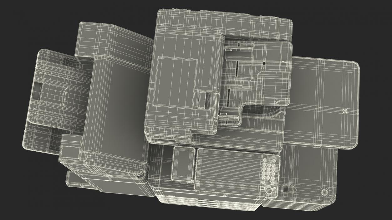 Laser MFP Black Full Set 3D model