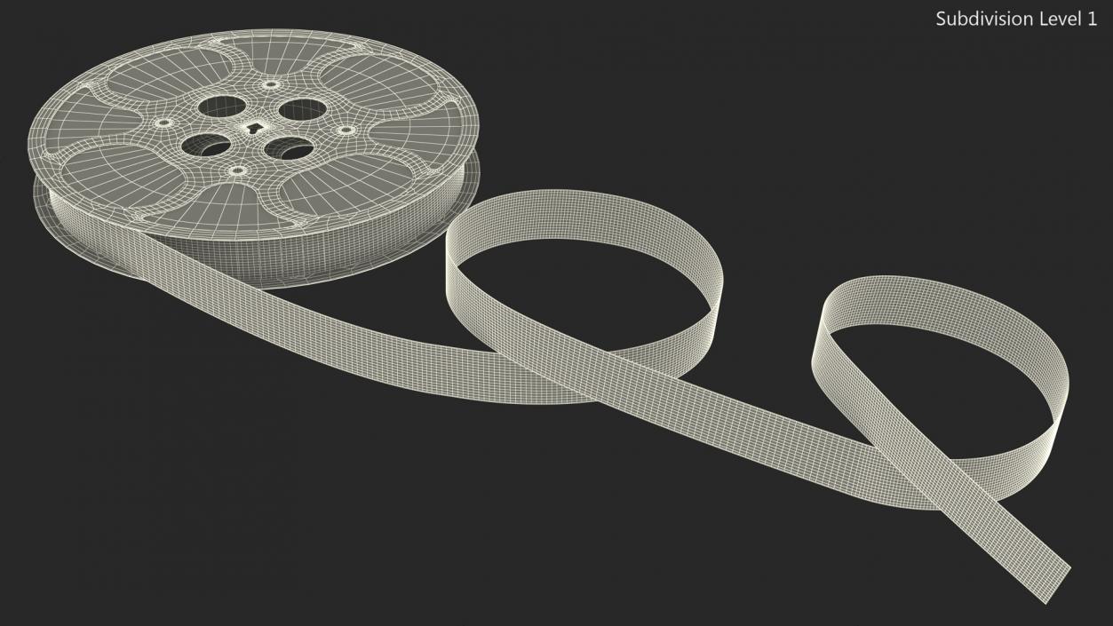 Reel of Film 3D