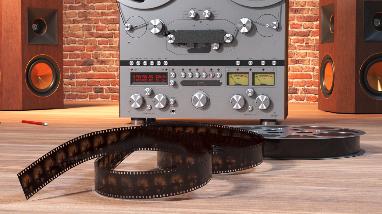 Reel of Film 3D