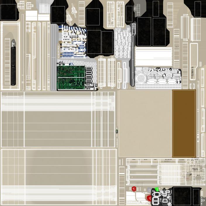 Japanese Retro Personal Computer Nec PC 98 3D