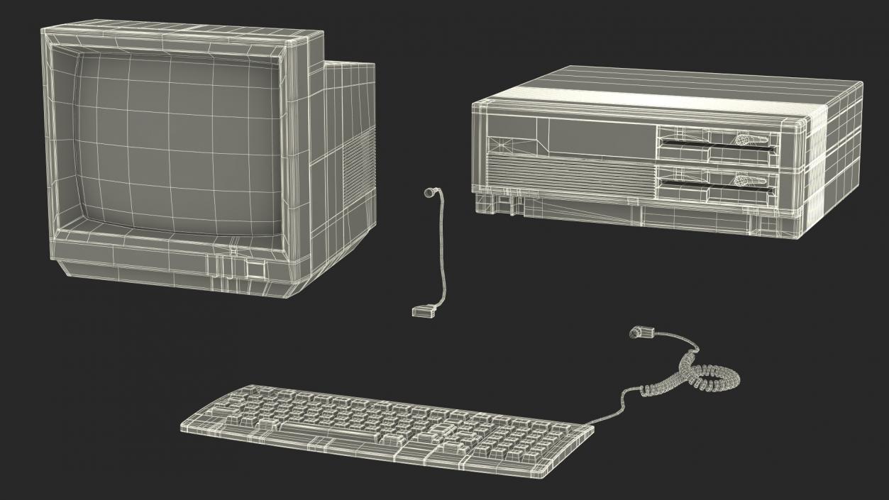 Japanese Retro Personal Computer Nec PC 98 3D