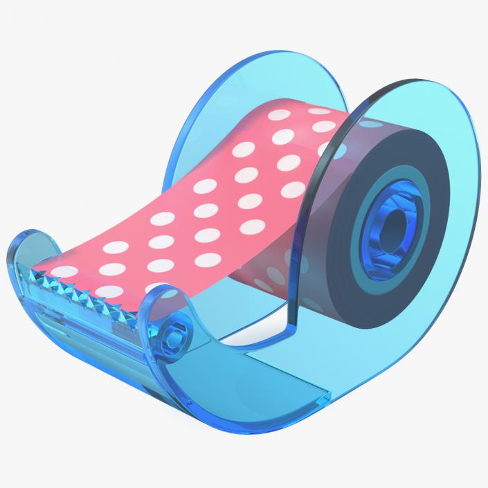 Mini Tape Dispenser 3D model