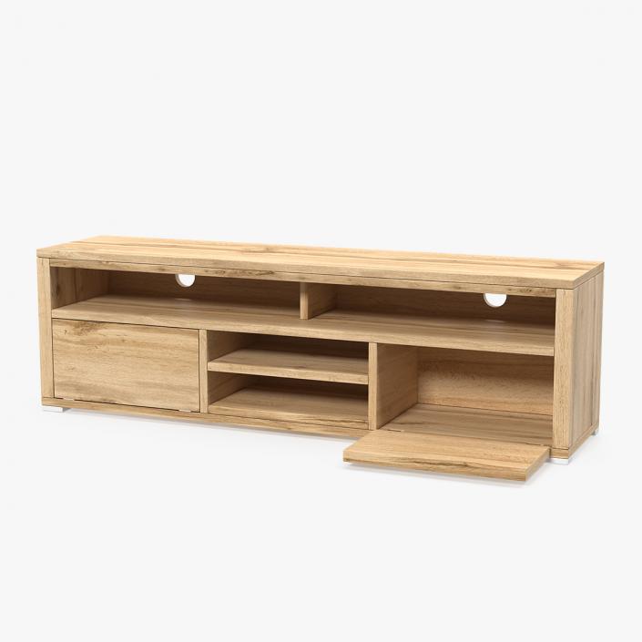 3D model Wooden TV Stand