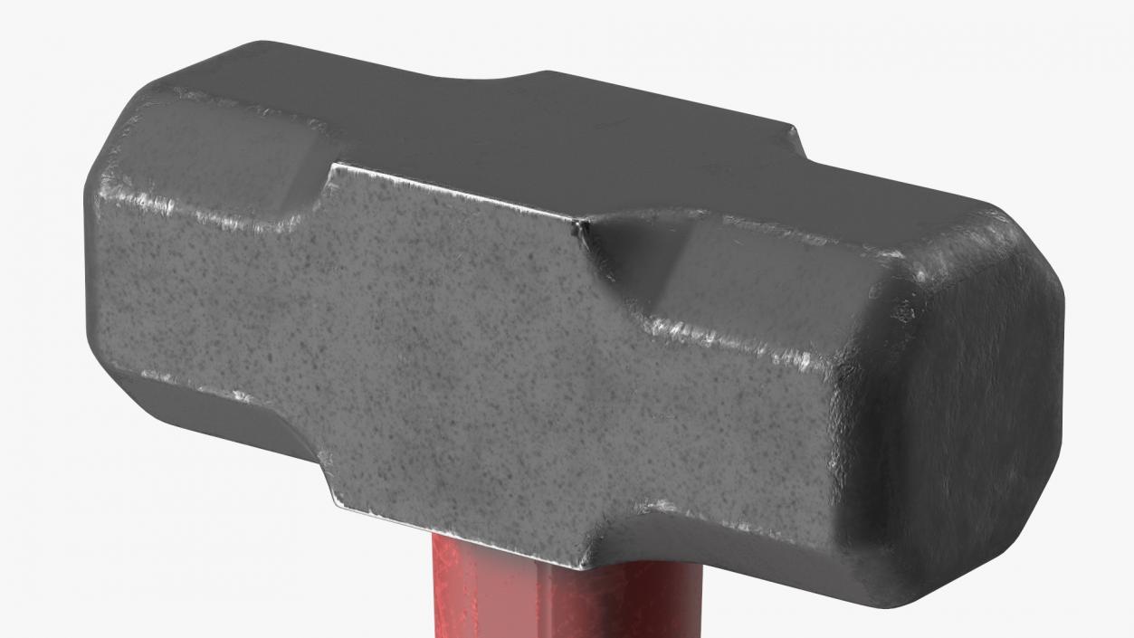 3D model Sledge Hammer Double Flat Face