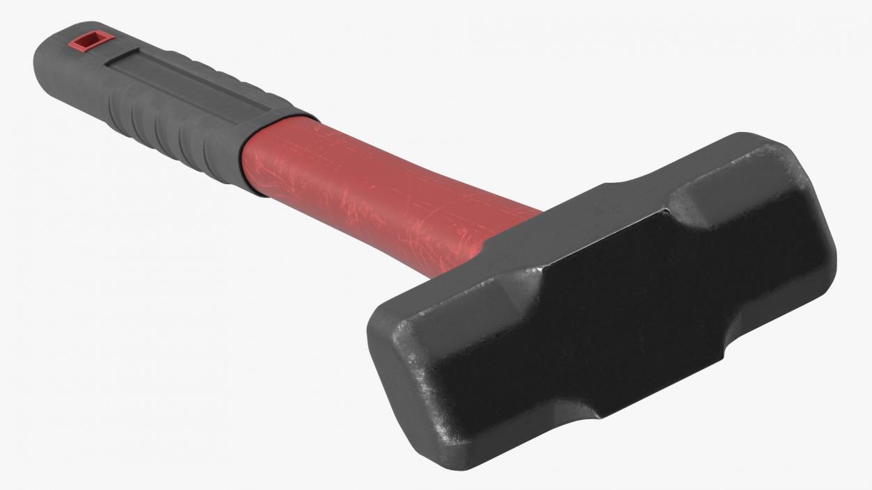 3D model Sledge Hammer Double Flat Face