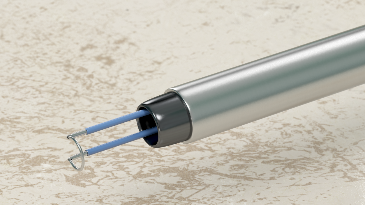 3D model Richard Wolf Resectoscope with Loop Electrode