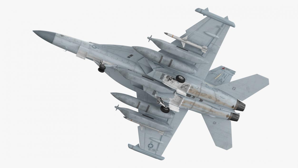 3D Boeing EA-18G Growler