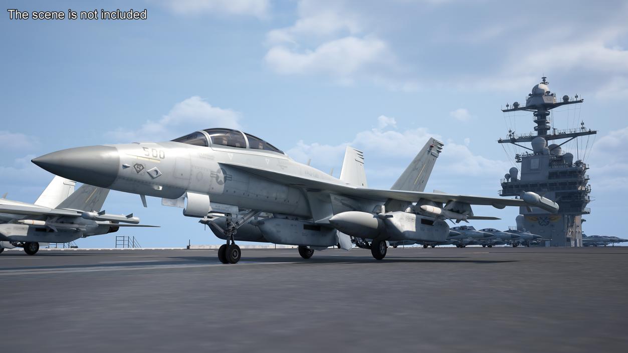 3D Boeing EA-18G Growler