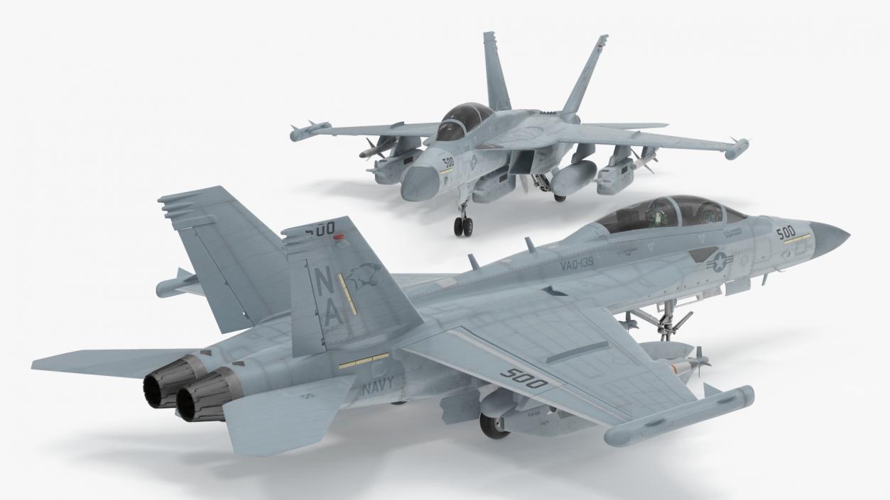 3D Boeing EA-18G Growler