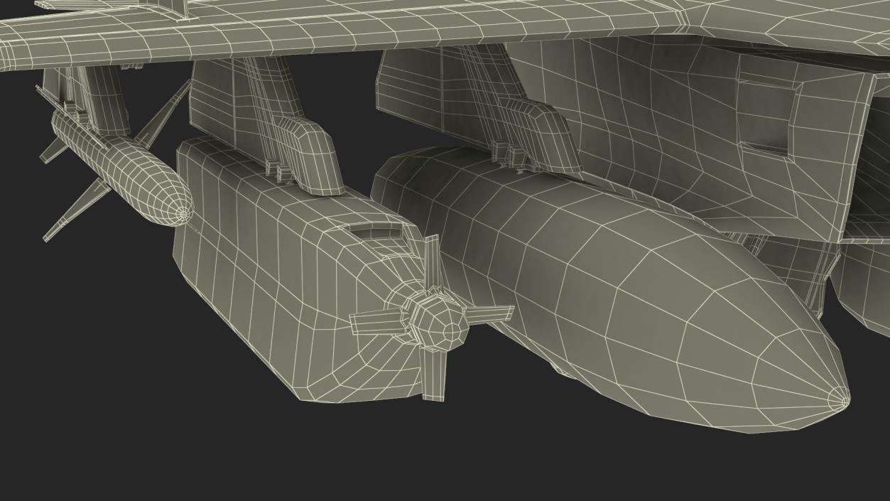 3D Boeing EA-18G Growler