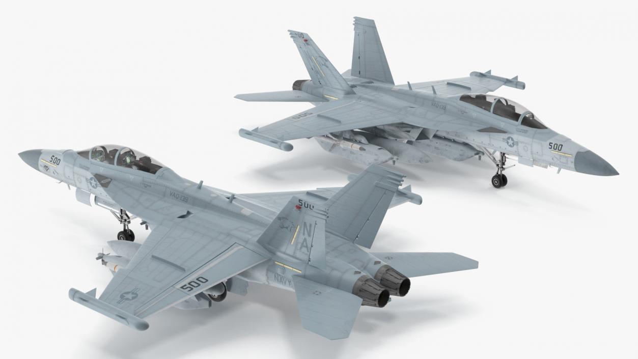 3D Boeing EA-18G Growler