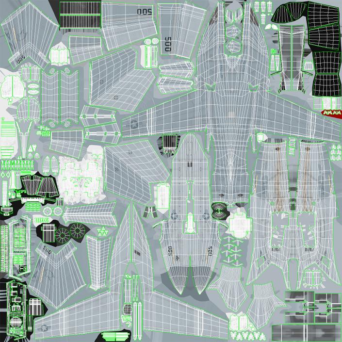 3D Boeing EA-18G Growler