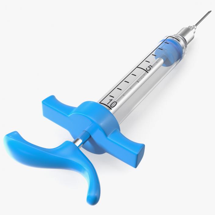 3D Veterinary Vaccine Syringe 10ml