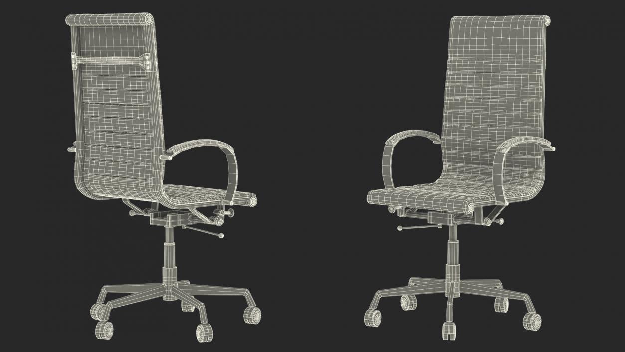 Executive Office Chair 3D