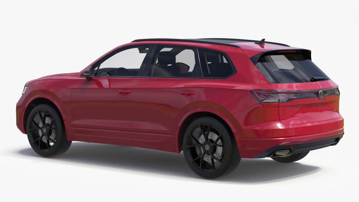 Volkswagen Touareg 2024 Red 2 3D model