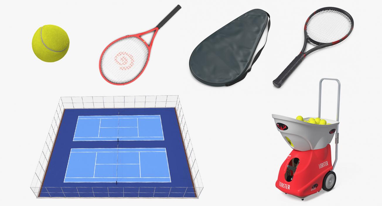 Tennis Collection 3 3D model