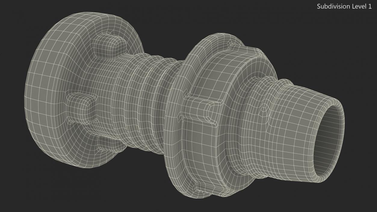 Plastic Fasteners 2 3D model