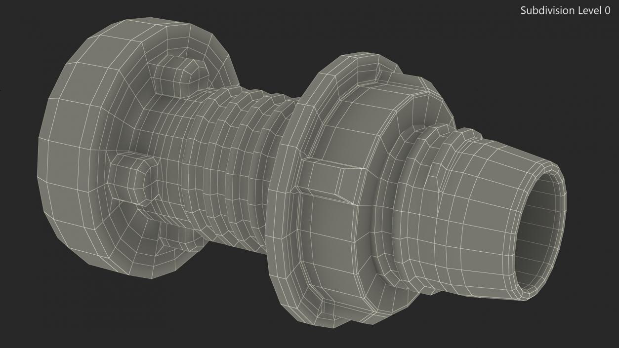 Plastic Fasteners 2 3D model