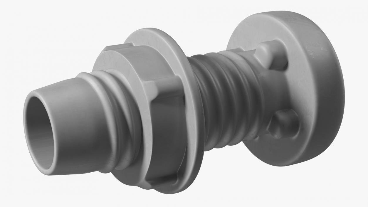 Plastic Fasteners 2 3D model