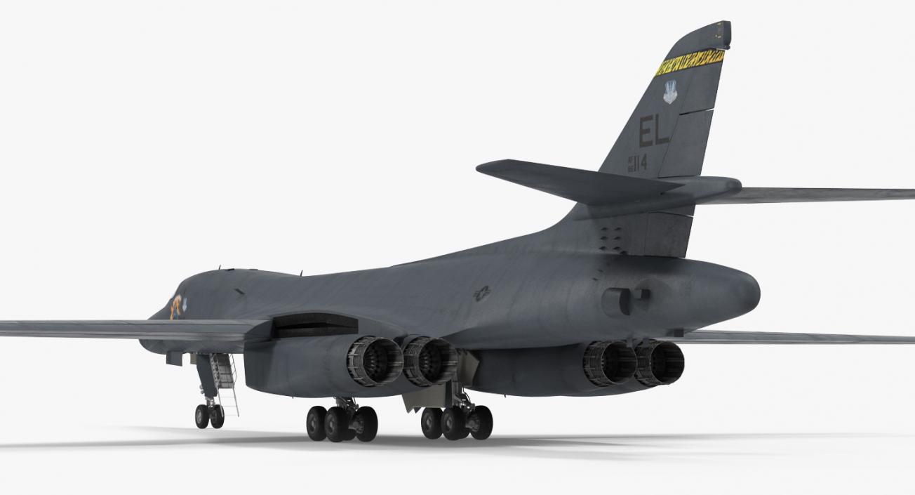 3D Strategic Bomber Rockwell B-1 Lancer