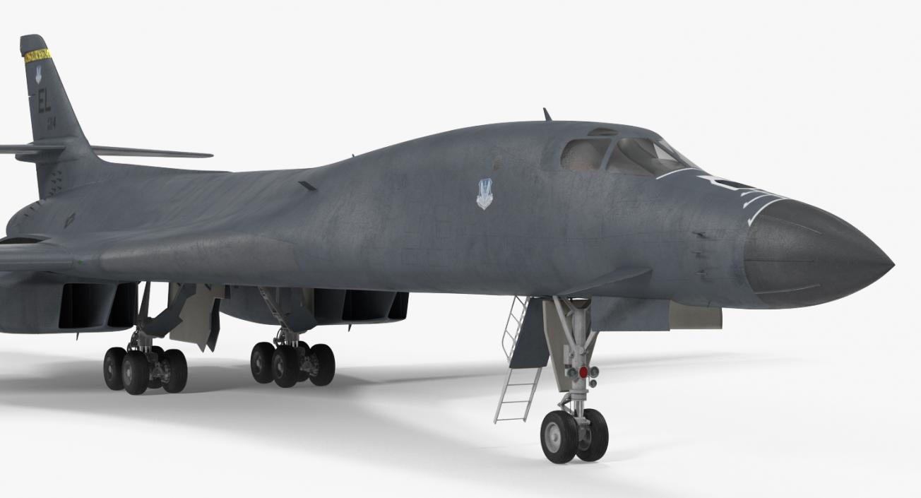 3D Strategic Bomber Rockwell B-1 Lancer