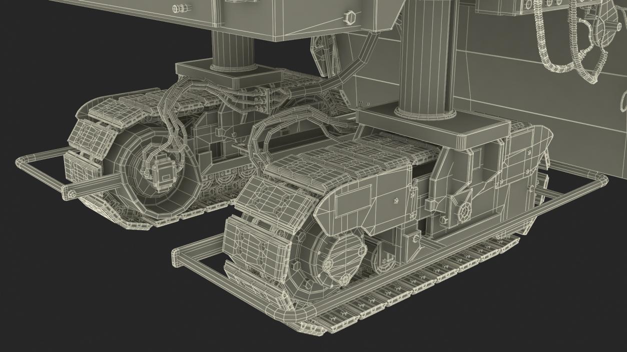 3D model Cold Milling Machine