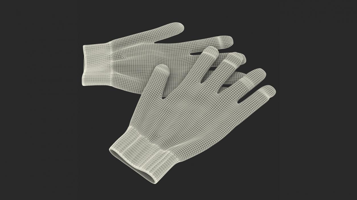 Work Gloves Collection 3 3D model