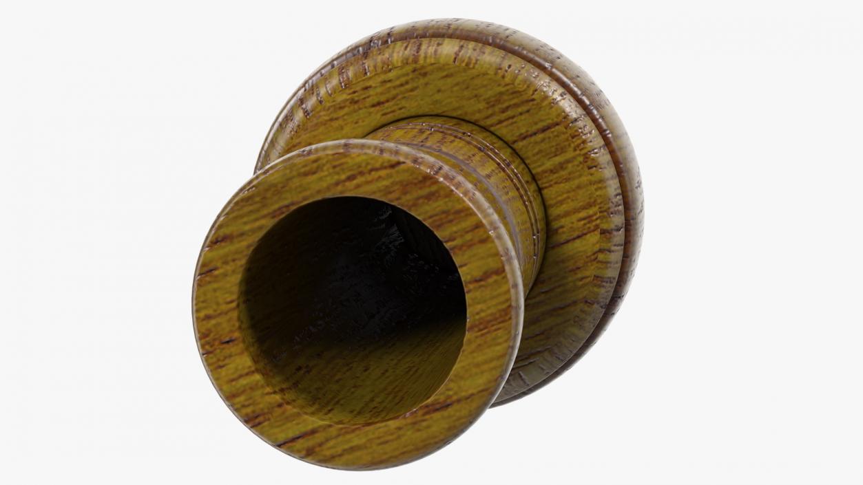 3D model Outdoor Wood Duck Call Whistle