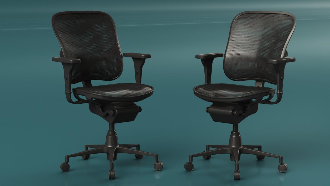 Ergonomic Mesh Office Chair 3D