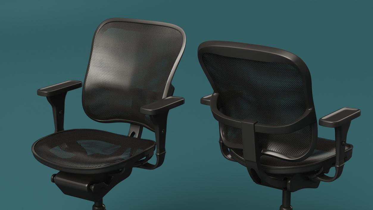 Ergonomic Mesh Office Chair 3D