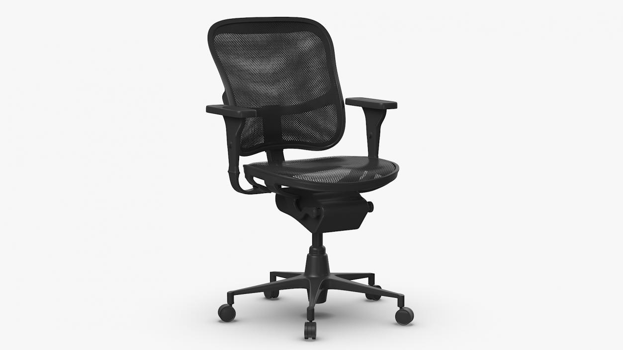 Ergonomic Mesh Office Chair 3D