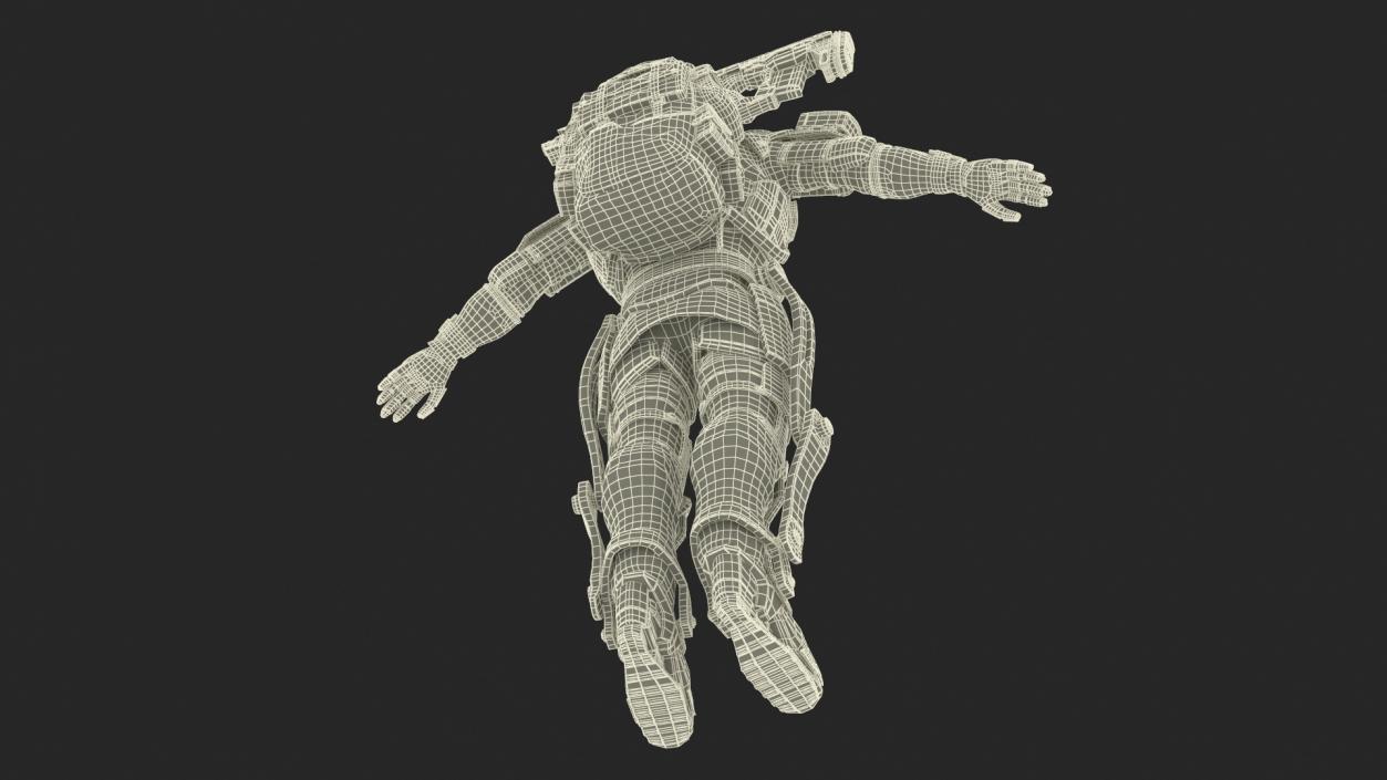 3D model Futuristic Exoskeleton Soldier