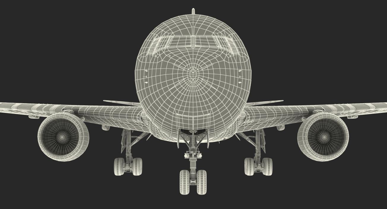 3D model Boeing 767-300F Generic Rigged