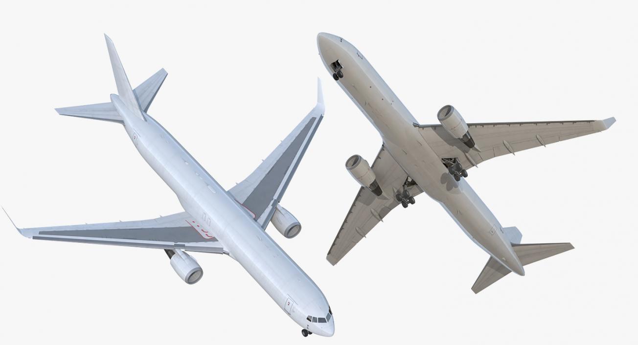 3D model Boeing 767-300F Generic Rigged