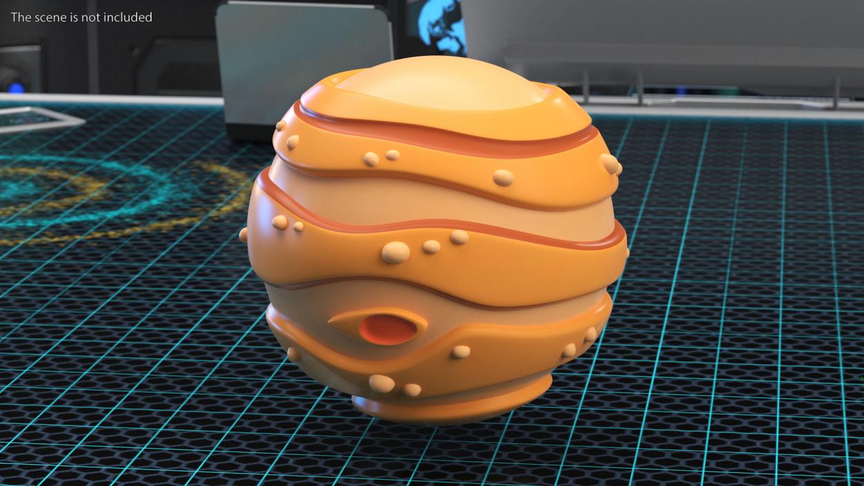 3D model Cartoon Solar System