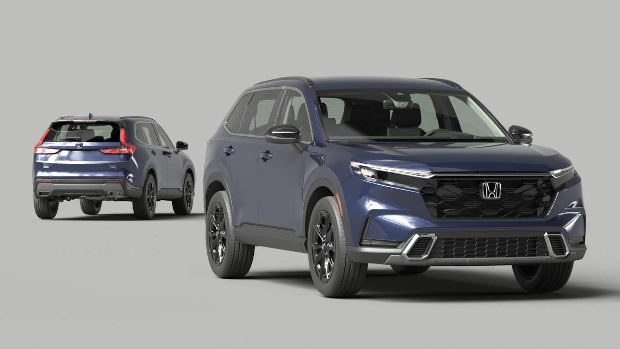 3D model 2025 Honda CR-V Blue