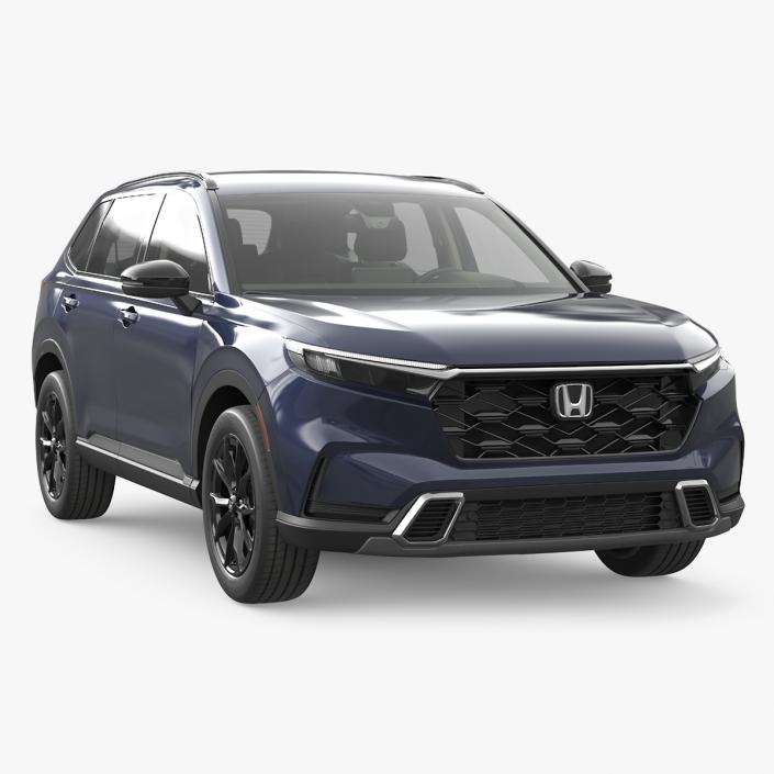 3D model 2025 Honda CR-V Blue